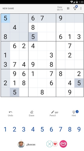 Sudoku - Classic Logic Puzzle Game Screenshot 2