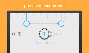 Ruler App: Measure centimeters экрана 1