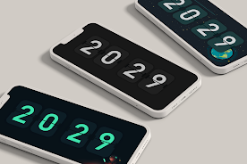 Flip clock & floating widget zrzut ekranu 2