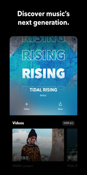 TIDAL Music: HiFi sound 스크린샷 0