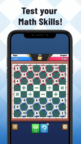 Damath: Math Checkers экрана 0