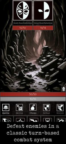 Grim Quest - Old School RPGスクリーンショット1