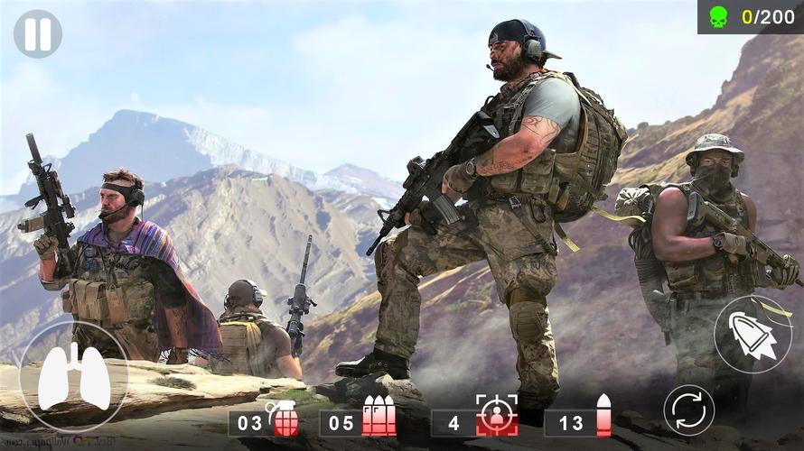 American Sniper Mission Games Скриншот 3