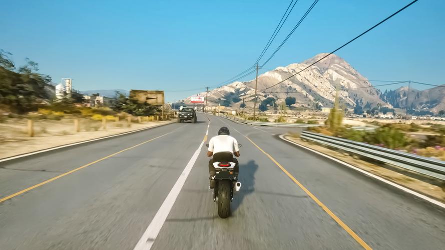 Highway Bike Traffic Racer 3Dスクリーンショット1