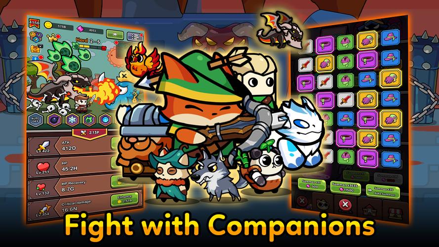 Hunter Empire: Idle Adventure экрана 3