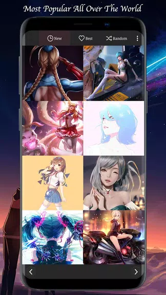 ภาพหน้าจอ Sexy Anime Girls HD 4K Wallpapers(Manga Comic) 2