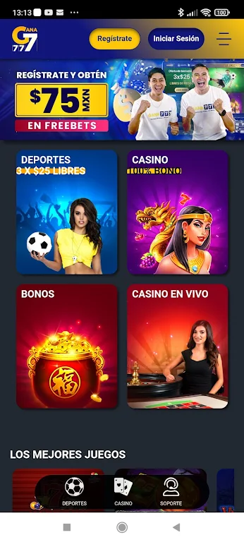 Gana777 Apuestas y Casino 스크린샷 0