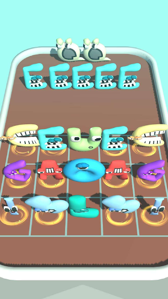 Merge Alphabet: Lord Run Mod screenshot 0