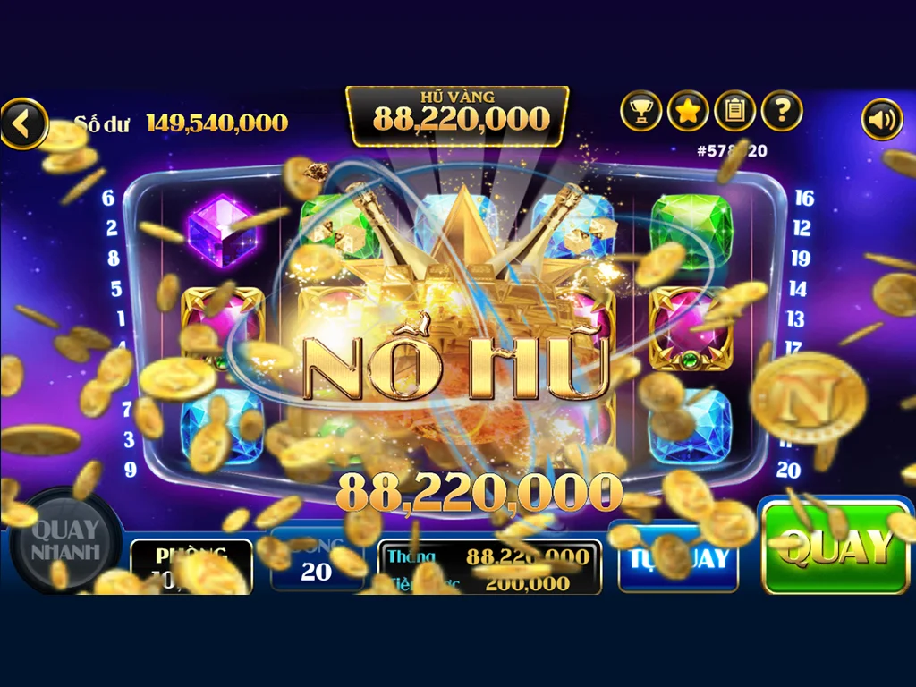 Siêu Hũ Nổ - Gem Nổ Hũ屏幕截圖2
