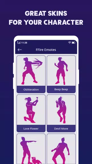 ภาพหน้าจอ Emotes Happymod - iMotes 0