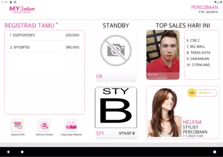 My Salon Cabang screenshot 1