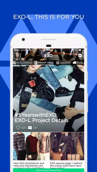 EXO-L Amino for EXO Fans屏幕截圖0