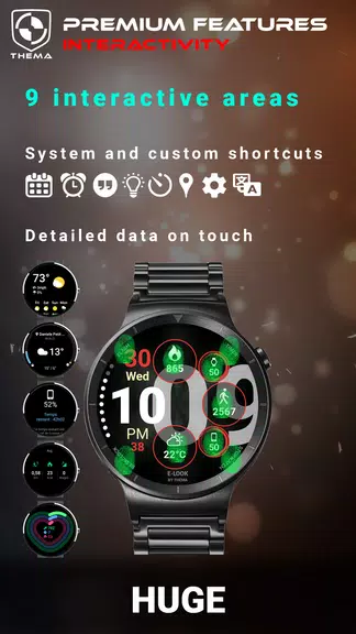 Huge Watch Face Schermafbeelding 2