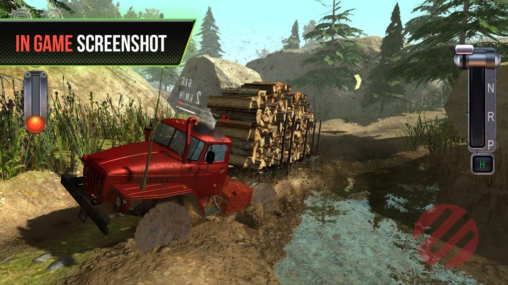 Truck Simulator OffRoad 4 Screenshot 1