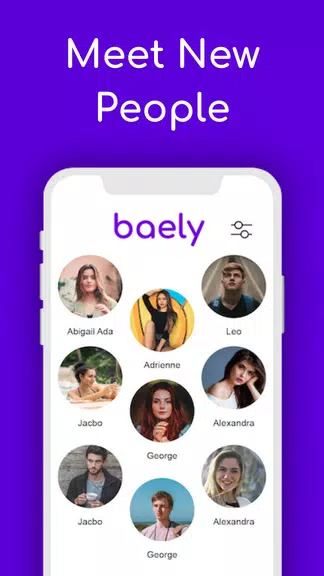 ภาพหน้าจอ Baely – Meet New People, Make 2