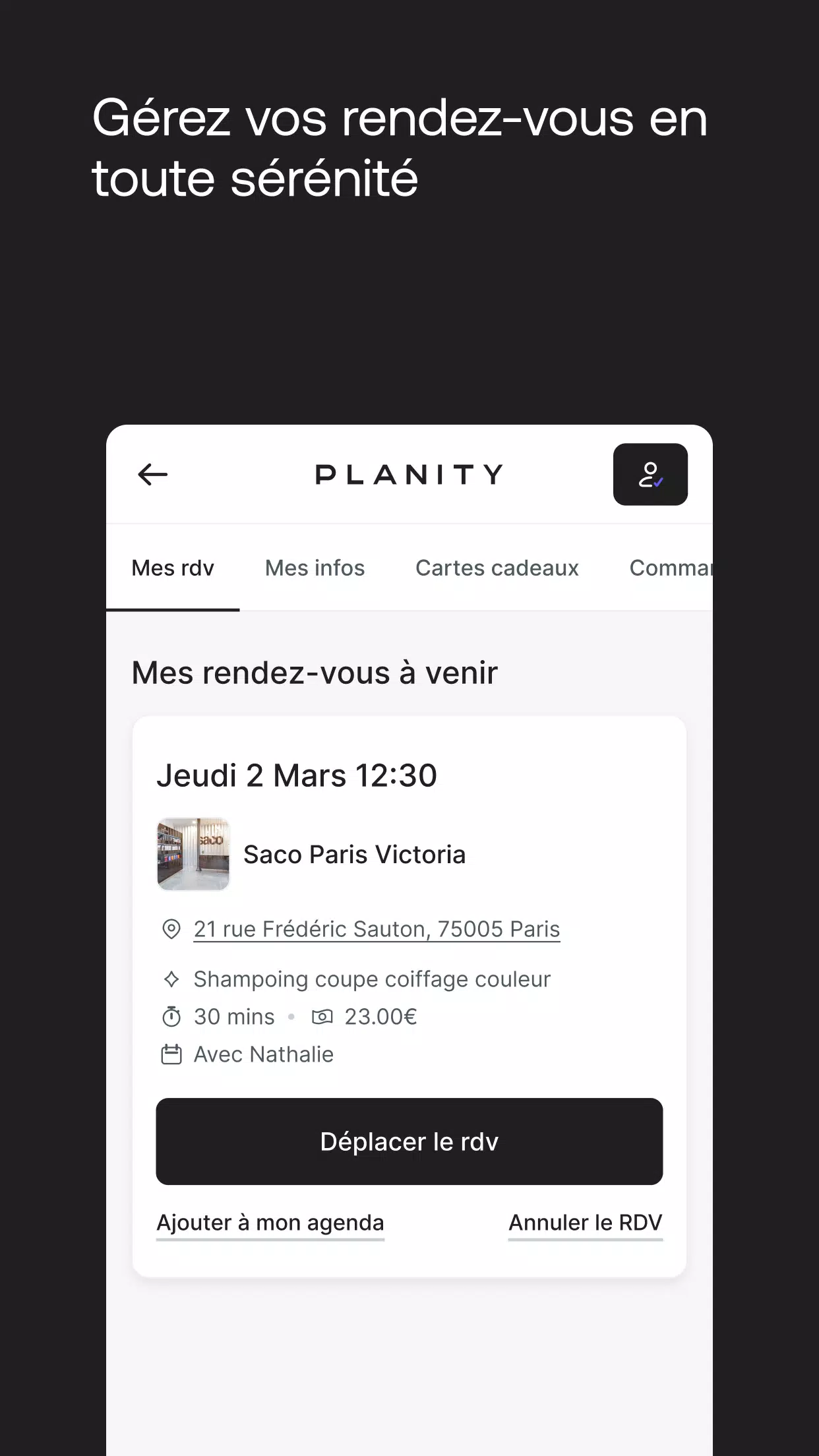 ภาพหน้าจอ Planity 3