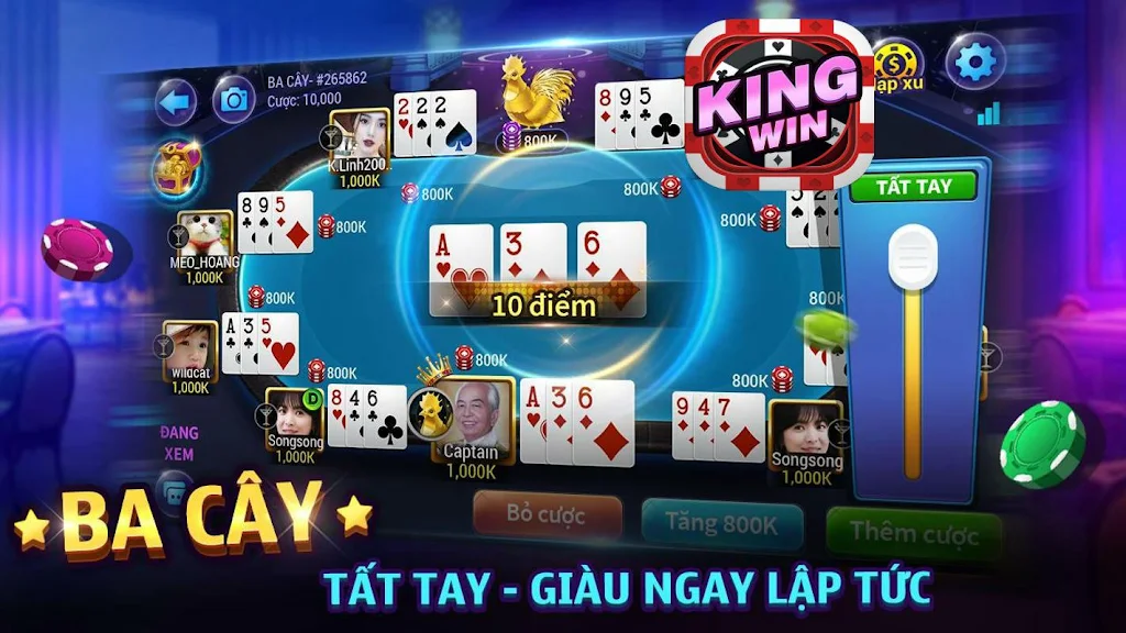 Screenshot Game danh bai doi thuong King Win 1