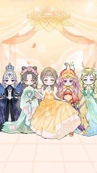 Cute live star:dress up avatar screenshot 0