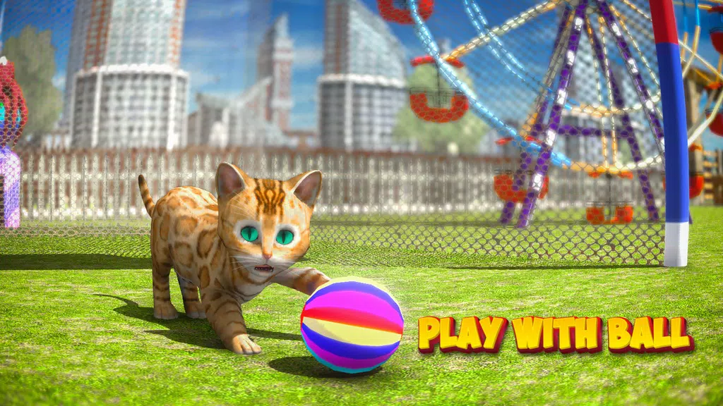 ภาพหน้าจอ Kitten Game Pet Cat Simulator 3