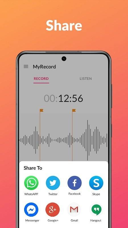 Voice Recorder & Voice Memos ảnh chụp màn hình 0