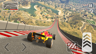 ภาพหน้าจอ Formula Car Stunt - Car Games 2