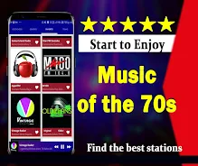 Music 70s ảnh chụp màn hình 2