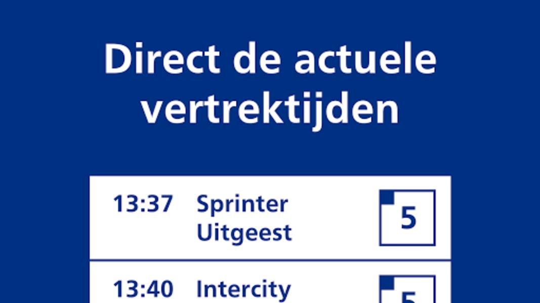 NS Perronwijzer Screenshot 2