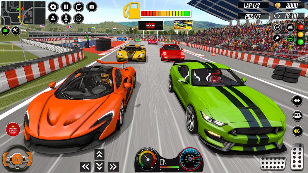 Car Racing Games 3D: Car Games Mod Tangkapan skrin 2