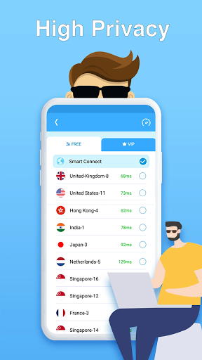 Super Master VPN Secure Proxy capture d’écran 3