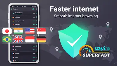 Touch VPN - Fast Wifi Security Ảnh chụp màn hình 0