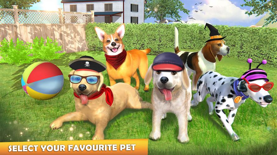 Family Pet Dog Games Screenshot 0