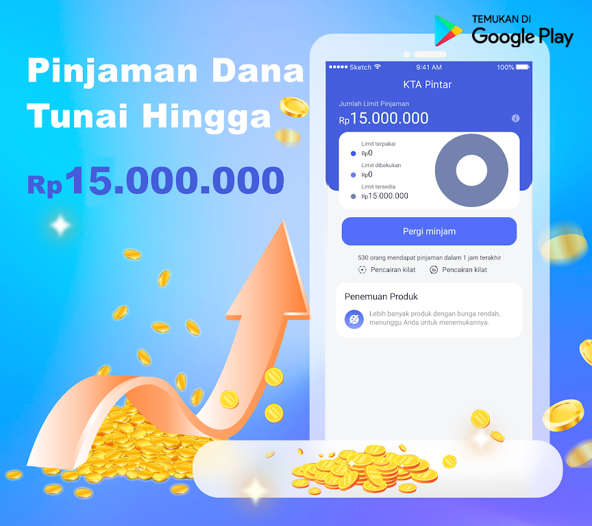 KTA Pintar–Cash Pro ảnh chụp màn hình 1