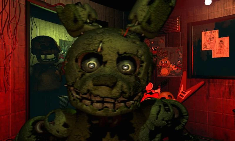 FNAF 3 экрана 3