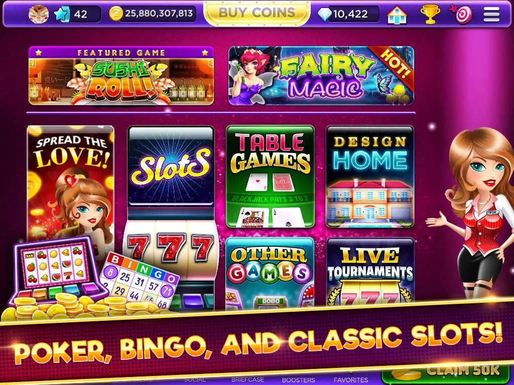 Glamour Casino - Home Designer Slots应用截图第1张