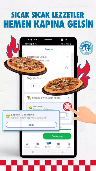 Domino's Pizza Türkiye屏幕截圖2