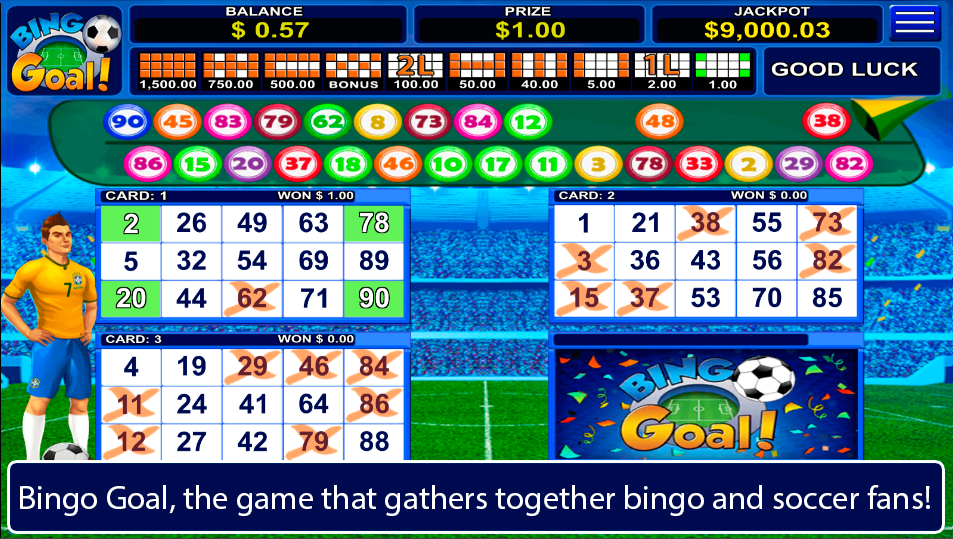 Bingo Goal - Video Bingo屏幕截圖0