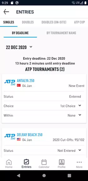 ATP PlayerZone屏幕截圖2