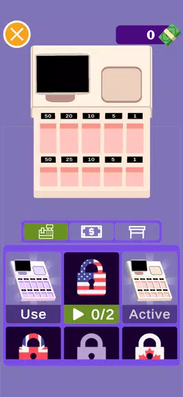 ภาพหน้าจอ Cashier games - Cash register 3