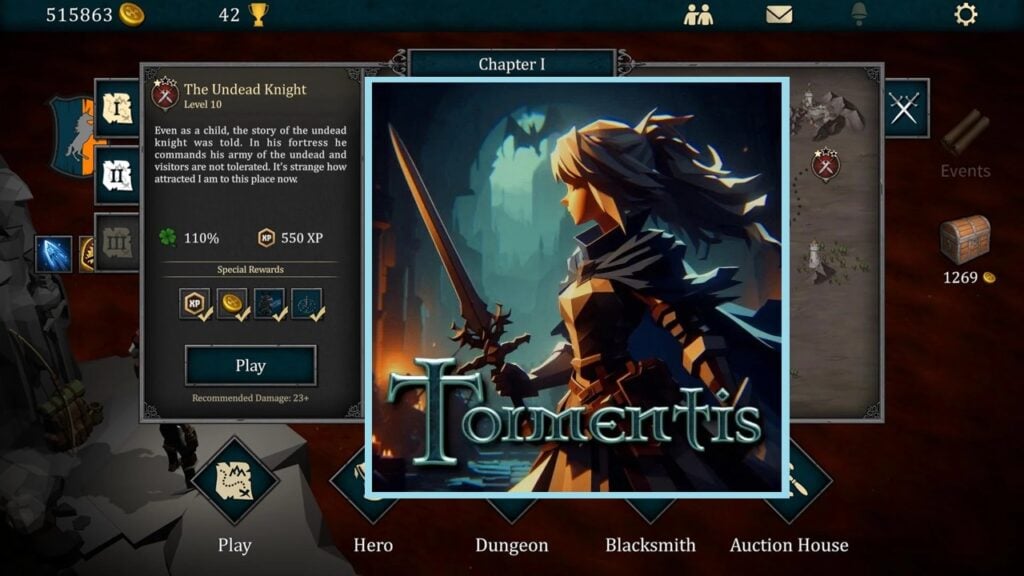 ディアブロ スタイルのダンジョン構築 ARPG Tormentis が Android に間もなく登場します!