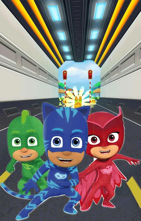 Super Pj Masks Runner Hero स्क्रीनशॉट 2