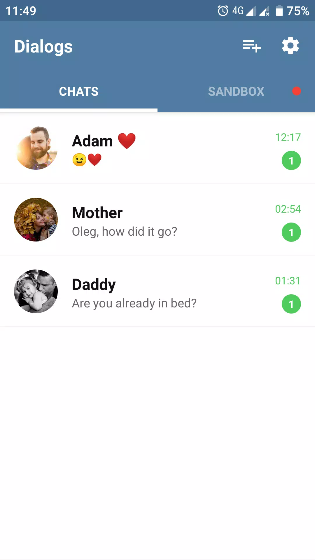 Fake Chat Story Messenger capture d’écran 0