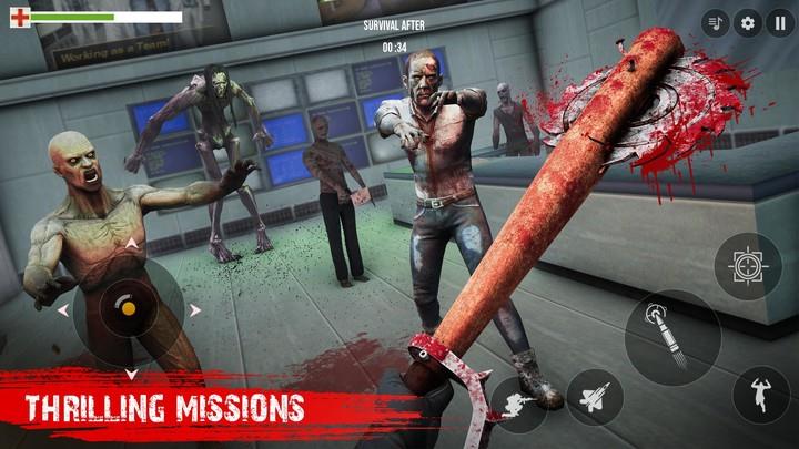 Sniper 3D Zombie: War Shooting স্ক্রিনশট 0