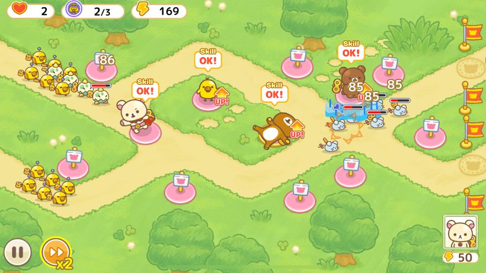 Korilakkuma Tower Defenseスクリーンショット3