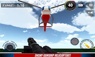 Police Boat Shooting Games 3D экрана 2