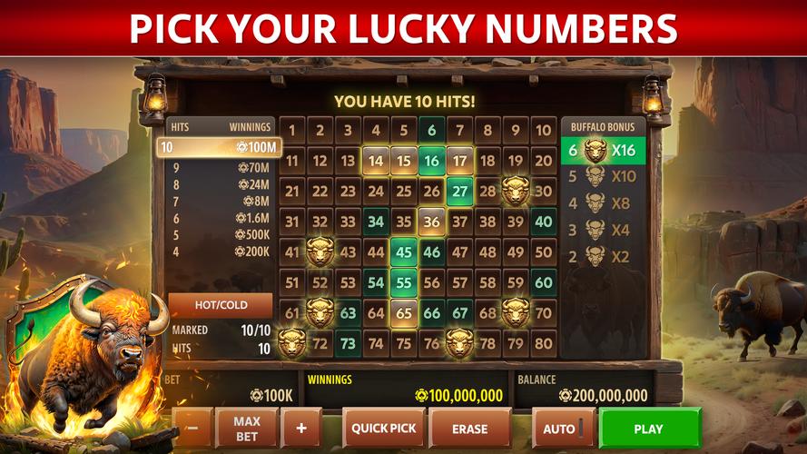 Vegas Keno by Pokerist 스크린샷 2