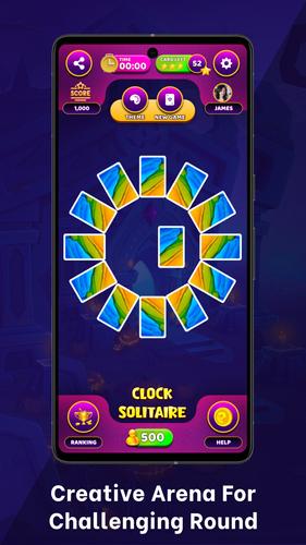 Clock Solitaire 스크린샷 2