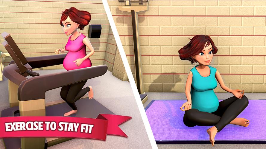 Pregnant Mom Simulator 3d स्क्रीनशॉट 3
