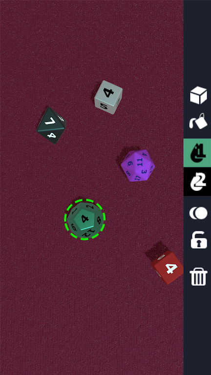 Screenshot Dice Roller Free by One Trick Pony 1