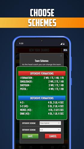 Ultimate College Football HC屏幕截圖3