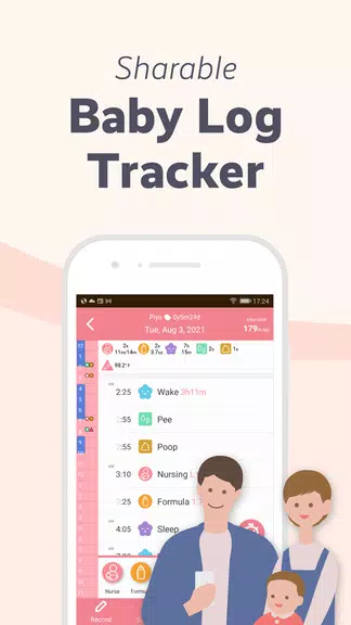 PiyoLog: Newborn Baby Trackerスクリーンショット0